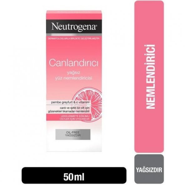 Neutrogena Pembe Greyfurt Yağsız Nemlendirici 50 ml