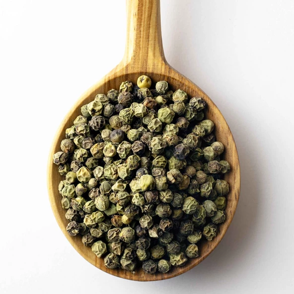 Yeşil Karabiber 500 gr ( Elenmiş, Iri Taneli, Katkısız )