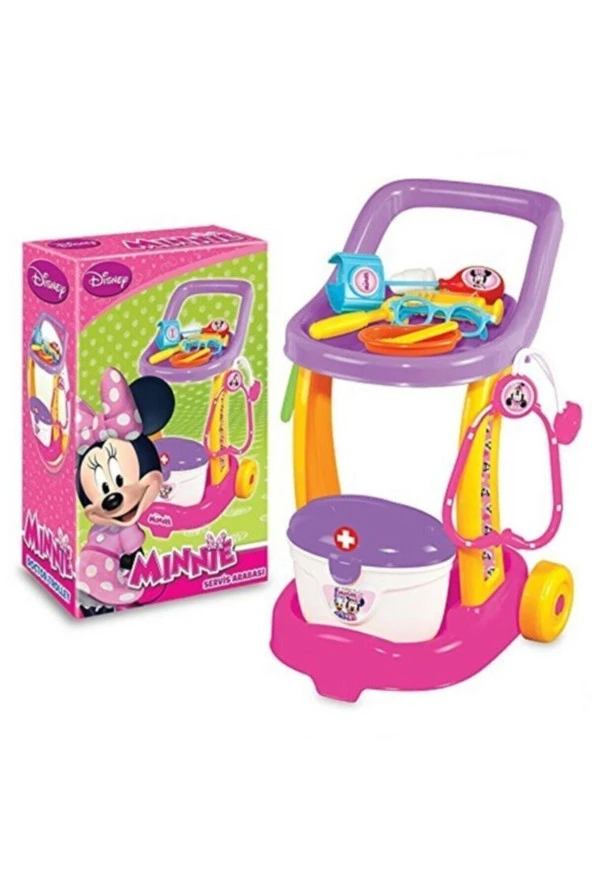 Dede Minnie Mouse Doktor Servis Arabası - Resim 3