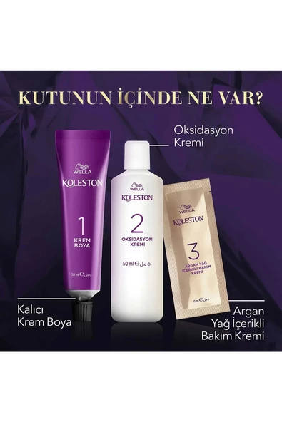 Koleston Intense Saç Boyası 8/0 Açık Kumral - Salon Kalitesi - Resim 2