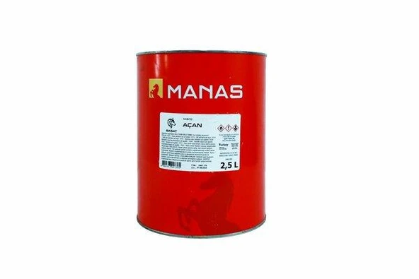 Manas Selülozik Tiner 2.5 Lt - 3