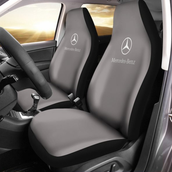Mercedes E Serisi  Araca Özel Oto Koltuk Kılıfı PRO - Gri ( Yeni Tasarım - Yeni Fit Kalıp )
