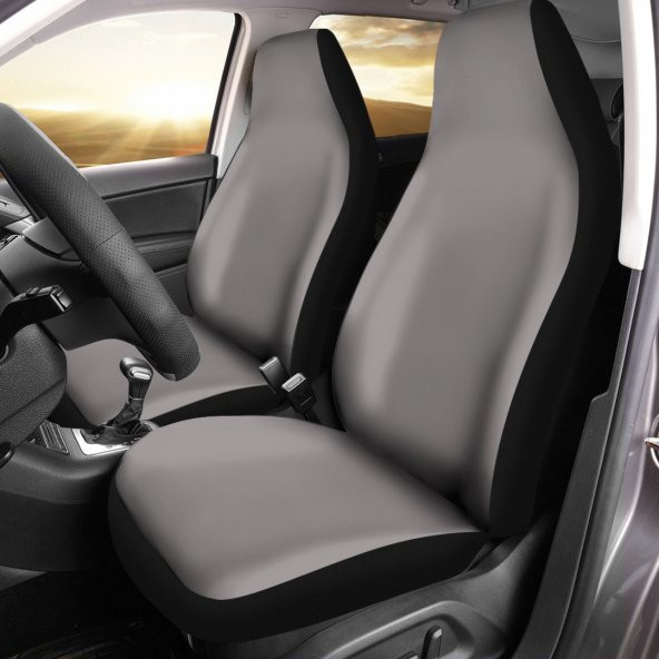 Opel Astra   Araca Özel Oto Koltuk Kılıfı PRO - Baskısız - Gri ( Yeni Tasarım - Yeni Fit Kalıp )