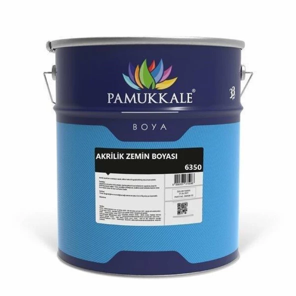 Pamukkale Akrilik Zemin Boyası 2.5 Kg Ral 3020 Bayrak Kırmızı