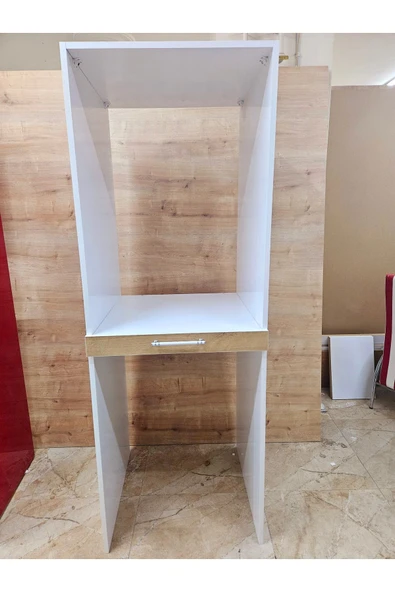 Lavanta Mobilya İmalat MDF REN SAFİR MEŞE ÇAMAŞIR MAKİNESİ VE KURUTMA MAKİNESİ DOLABI - 6