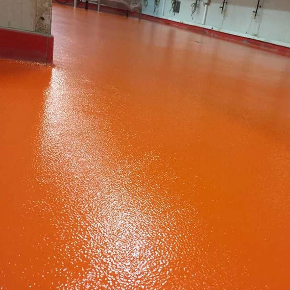 Pamukkale 4804 Solventsiz Zemin Kaplama 24 Kg Krom Sarı Ral 1023 - Resim 5