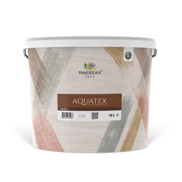 Pamukkale Aquatex Dekoratif Renklendirici Su Bazlı 15 Lt Antrasit Gri Ral 7016