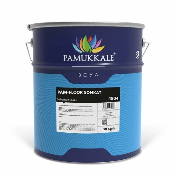 Pamukkale 4804 Solventsiz Zemin Kaplama 24 Kg Boncuk Mavi Ral 5017