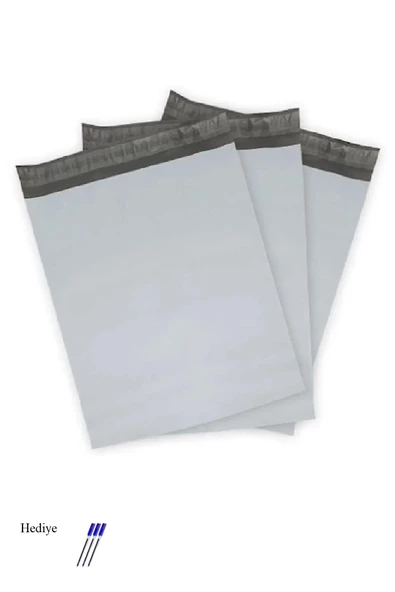 Cepsiz Büyük Boy Kargo Poşeti 35x45+5 cm - 100 Adet (40+40=80 Mikron) ürün görseli