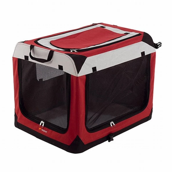 Ferplast Holiday 6 Taşınabilir Kumaş Kedi ve Köpek Kulübesi 70x52x52 Cm - 2
