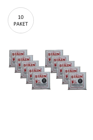 Beyaz Kalın Atlet Poşet Orta Boy 28x50 Cm 1 Kg 10 Paket (Takriben 750 Adet) ürün görseli