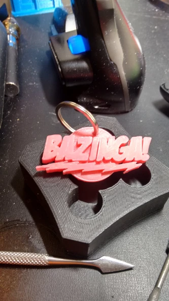 Byrpos "Bazinga!" Big Bang Teorisi Anahtarlık T642329 3Dmarket.online