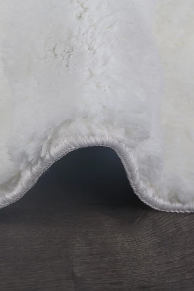 Bubble Krem Büyük Ebat 2'li Banyo Paspas Seti Kaymaz Tabanlı Yıkanablir Klozet Takımı - 3