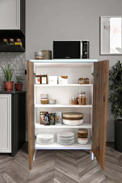 Menekşe Çok Amaçlı Kapaklı Dolap - 2