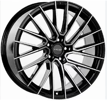 5*112*19*8.5 ET45 CH73.1 ARCEO ASW02-26 BLACK DIAMOND