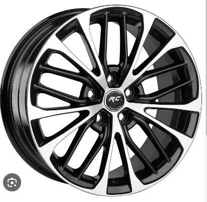 5*114,3*18*8.0 ET50 CH60.1 RC248 BLACK FOIL