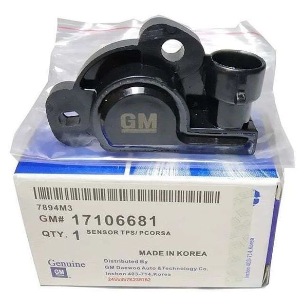 Opel Astra H 1.6 Zep Potansimetre Pozisyon sensörü Gm,17106681 ürün görseli 1