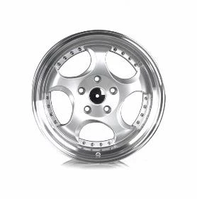 5*120*17*9.5 ET22 CH72.6 SILVER LIP POLISH CHROME *
