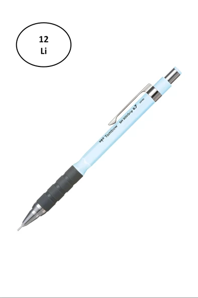 Tombow Sh-300 Versatil Kalem Grip 0.7 Mm Gök Mavisi 12'li