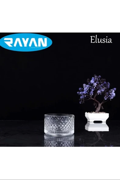 Elusia Lines Çizgili Tekli Cam Çerezlik Royaleks-82637