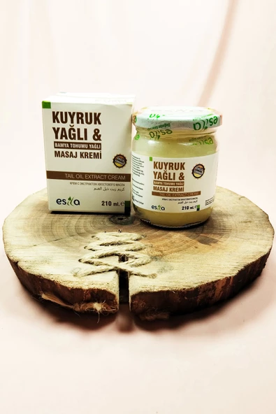 Esila Kuyruk Yağlı Masaj Kremi 210ml Akıllı Krem Royaleks - Resim 2