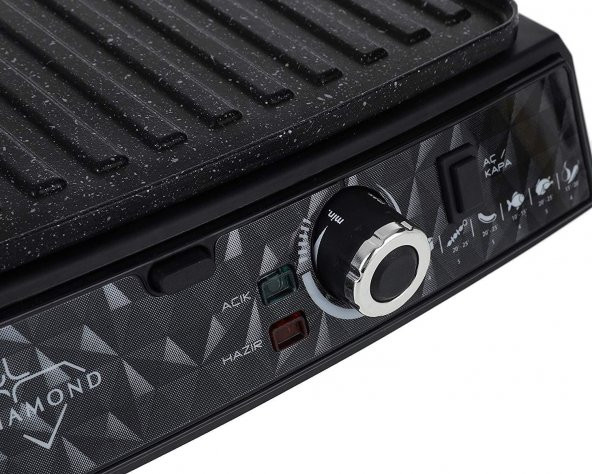 Arnica Diamond Tost Makinası İnox GH26252 - 2