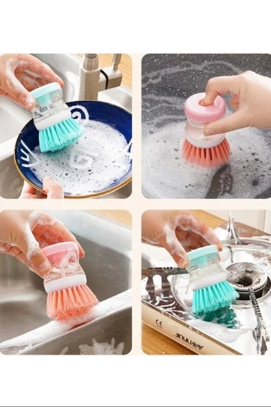 Deterjan Hazneli Bulaşık Fırçası Royaleks-CLKN-1976 - Resim 3