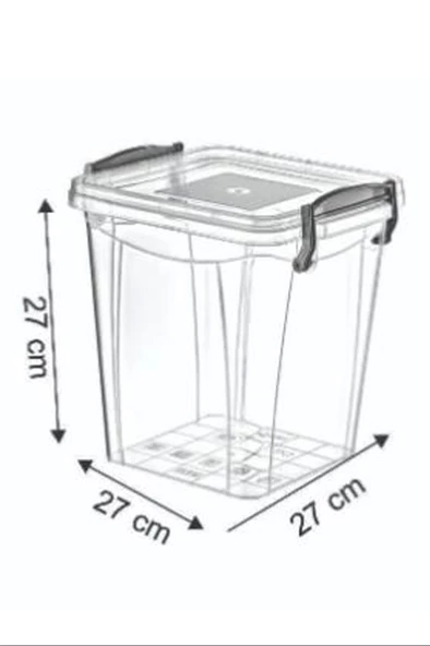 Erzak Saklama Kabı 11 Lt. Royaleks-82110 - Resim 2