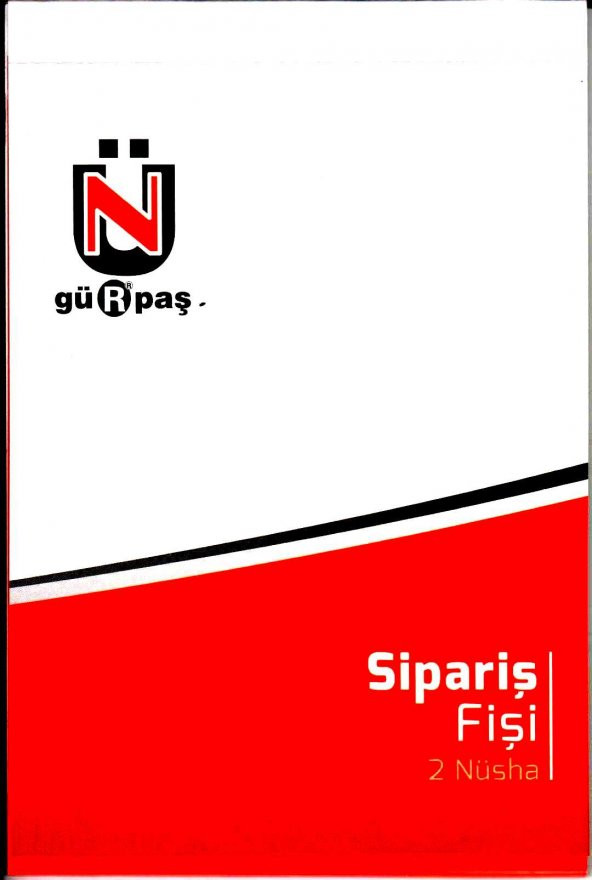 OTOKOPYLİ SİPARİŞ FİŞİ 2 Nüsha Kendinden Kopyalı