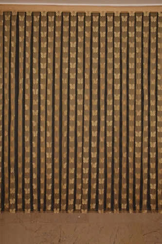 KELEBEK  MODEL GOLD RENK İP PERDE HAZIR DÜĞMELERİ DİKİLMİŞ İP PERDE 300*270 cm ürün görseli