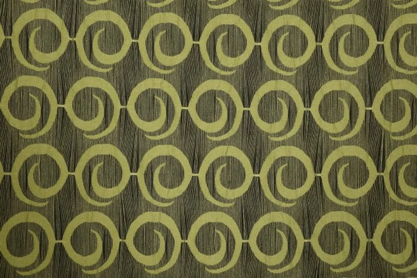 VAKKO  MODEL YEŞİL RENK İP PERDE HAZIR DÜĞMELERİ DİKİLMİŞ İP PERDE 300*270 cm - Resim 3