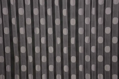 PUANLI MODEL GRİ RENK İP PERDE HAZIR DÜĞMELERİ DİKİLMİŞ İP PERDE 300*270 cm - Resim 3