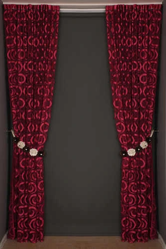 VAKKO ÇİFT RENK FUŞYA İP PERDE HAZIR DÜĞMELERİ DİKİLMİŞ İP PERDE 300*250 cm - Resim 8