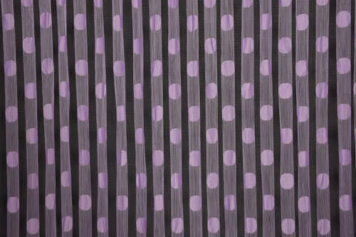 PUANLI MODEL LİLA RENK HAZIR İP PERDE 300*280 cm - Resim 3