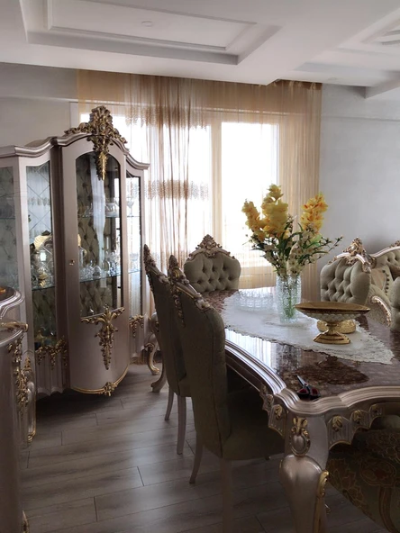 İP MODEL GOLD RENK İP PERDE 300*280 cm - 2 mm şerit - Resim 4