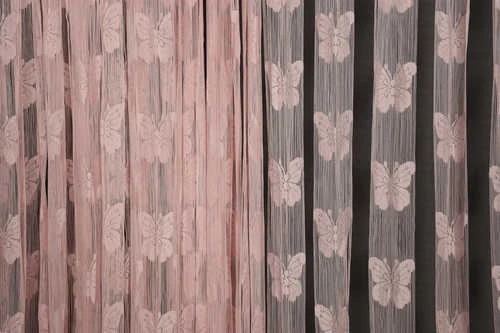 KELEBEK  MODEL PUDRA RENK İP PERDE HAZIR DÜĞMELERİ DİKİLMİŞ İP PERDE 300*270 cm - Resim 5