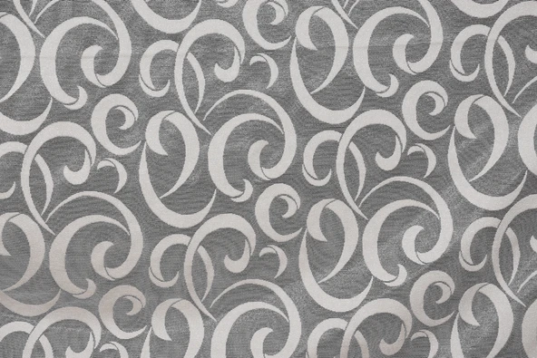 AY MODELİ KREM RENK TEK KANAT Hazır Dikilmiş Pileli Fon Perde 300*260 Cm ürün görseli