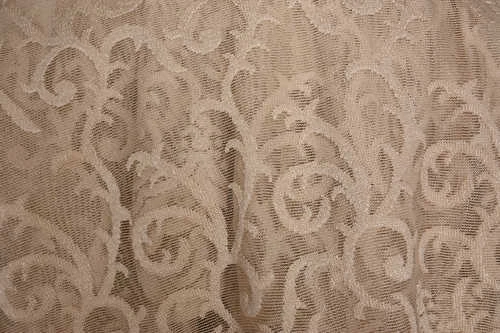 ŞAL MODEL VİZON RENK TEK KANAT Hazır dikilmiş Pileli Fon Perde 300*260 cm - Resim 5