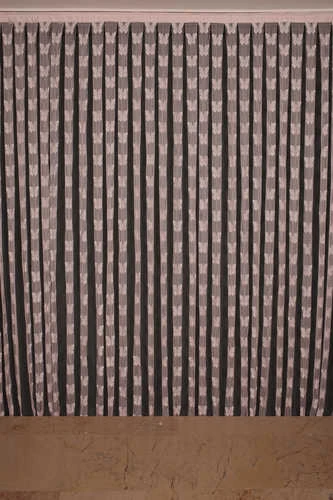 KELEBEK  MODEL PUDRA RENK İP PERDE HAZIR DÜĞMELERİ DİKİLMİŞ İP PERDE 300*270 cm ürün görseli