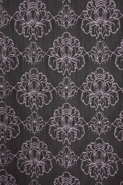 ÖRÜMCEK ÇİFT RENK LİLA İP PERDE HAZIR DÜĞMELERİ DİKİLMİŞ İP PERDE 300*280 cm ürün görseli