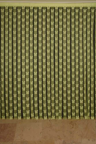 KELEBEK  MODEL YEŞİL RENK İP PERDE HAZIR DÜĞMELERİ DİKİLMİŞ İP PERDE 300*280 cm ürün görseli