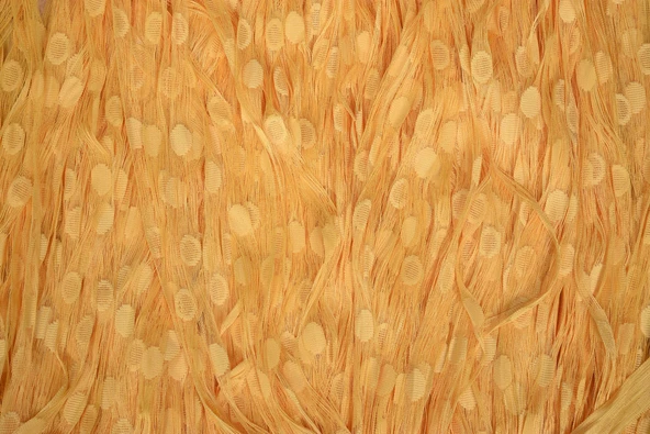 KÜÇÜK PUANLI MODEL CİVCİV SARISI RENK HAZIR İP PERDE 300*270 cm - Resim 5