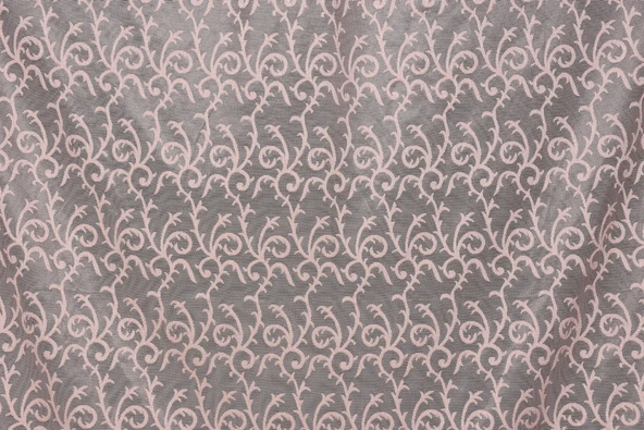 ŞAL MODEL PUDRA RENK TEK KANAT Hazır dikilmiş Pileli Fon Perde 75*260 cm - Resim 2