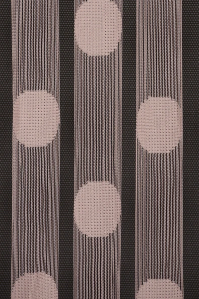 PUANLI MODEL PUDRA RENK HAZIR İP PERDE 300*280 cm ürün görseli