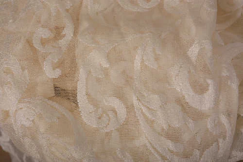 SULTAN 2 MODEL KREM RENK TEK KANAT Hazır dikilmiş Pileli Fon Perde 300*260 cm - Resim 5