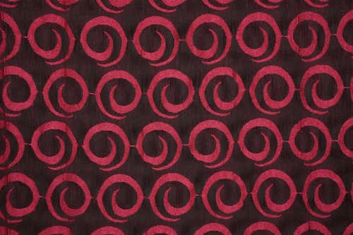 VAKKO ÇİFT RENK FUŞYA İP PERDE HAZIR DÜĞMELERİ DİKİLMİŞ İP PERDE 300*250 cm - Resim 4