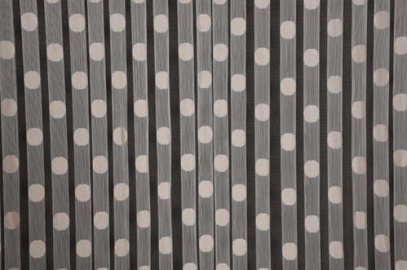 PUANLI MODEL KREM RENK HAZIR İP PERDE 300*280 cm - 3