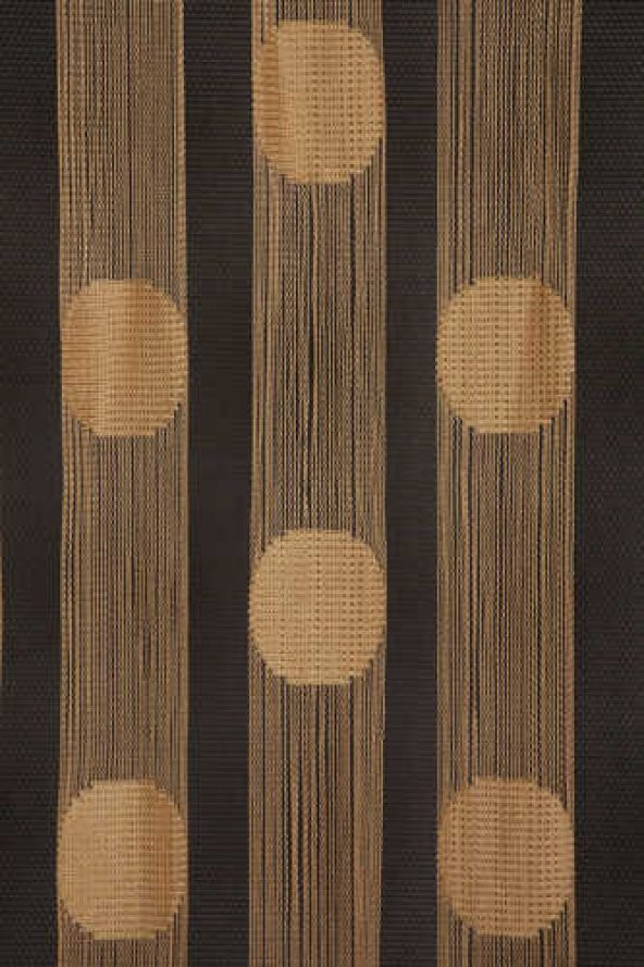 PUANLI MODEL GOLD RENK HAZIR İP PERDE 300*270 cm - 4