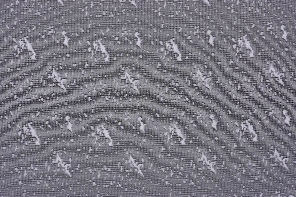 KUŞ  MODEL BEYAZ RENK TEK KANAT Dikilmiş Pileli Fon Perde 300*260 Cm ürün görseli