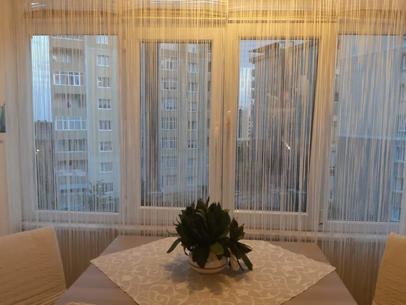 İP MODEL KREM RENK İP PERDE 300*270 cm - 2 mm şerit - Resim 6